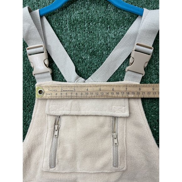 NWT CharmWM Overall Kids Size 130 (8) Pockets Cargo Soft Beige Adjustable - Picture 9 of 14